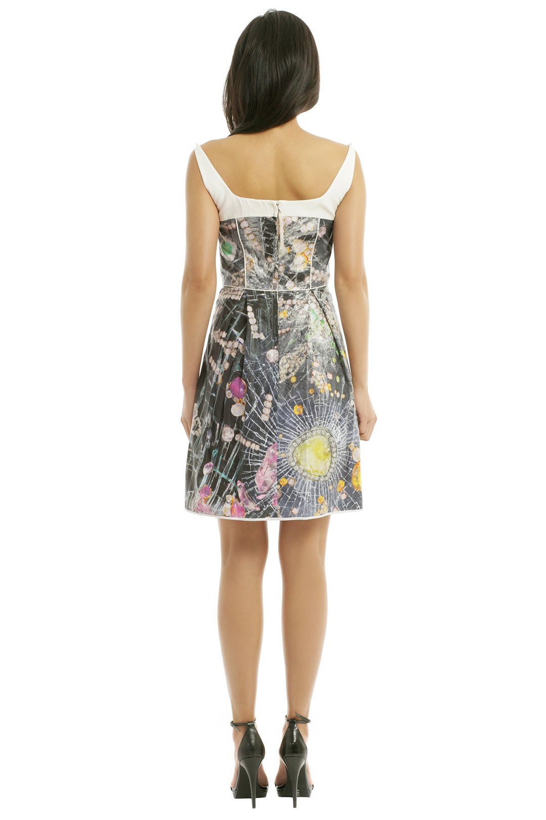 Smashed Jewel Cotton Dress by Giles 1