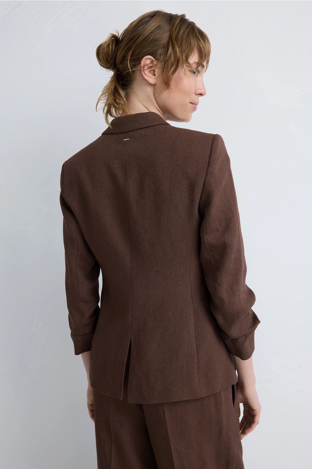 Ruched Sleeve Blazer by BOSS 2