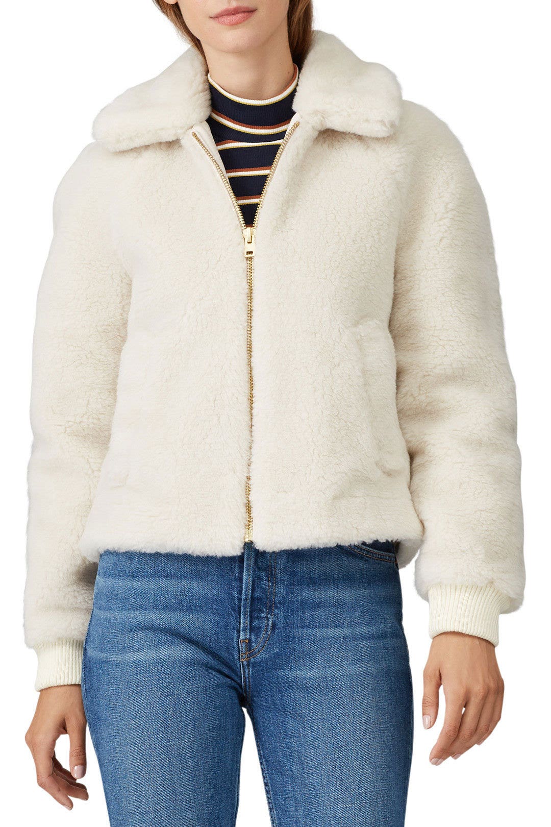 Sherpa Bomber by J.Crew 1