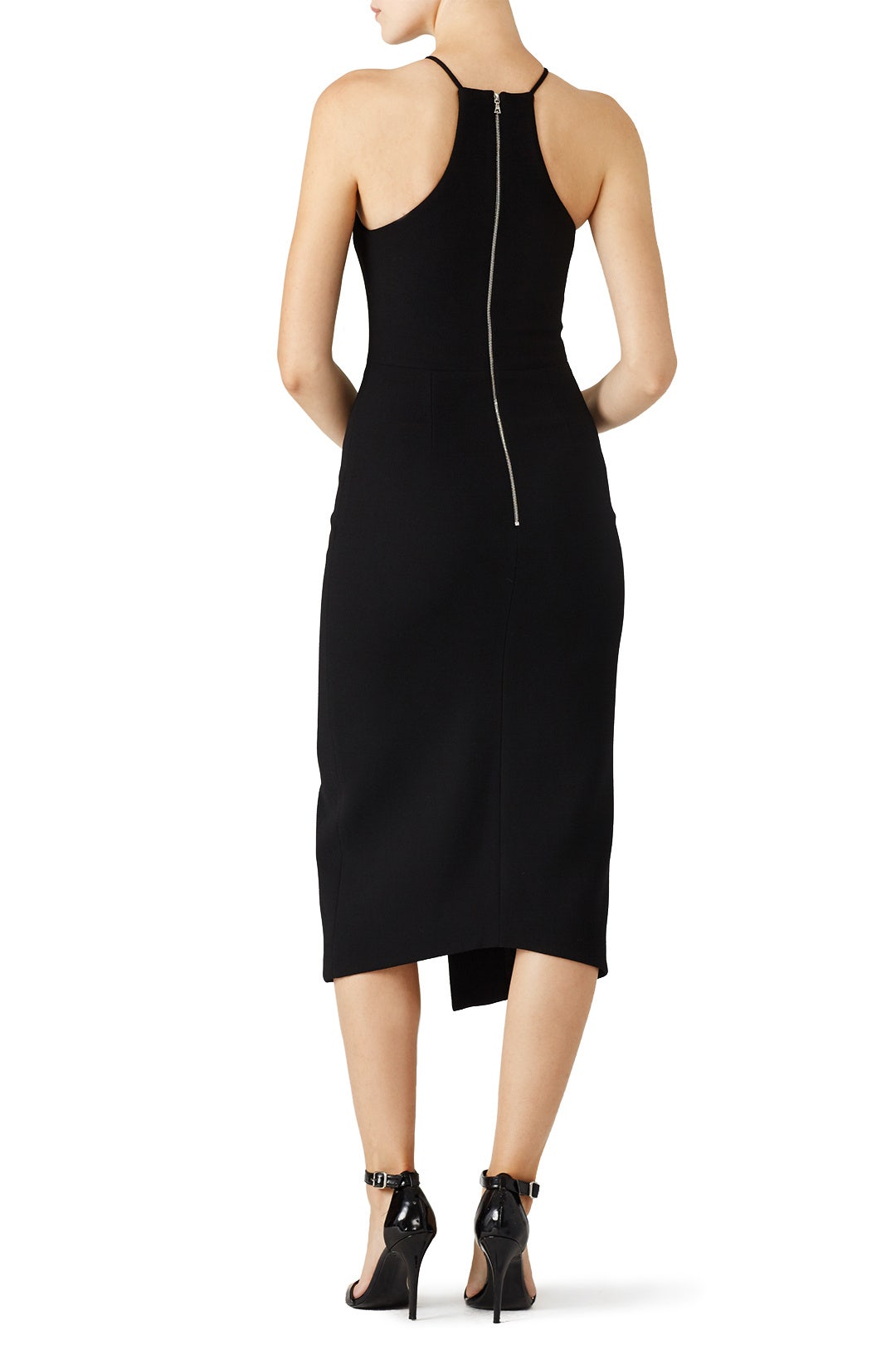 Black Hardware Halter Dress by David Koma 1