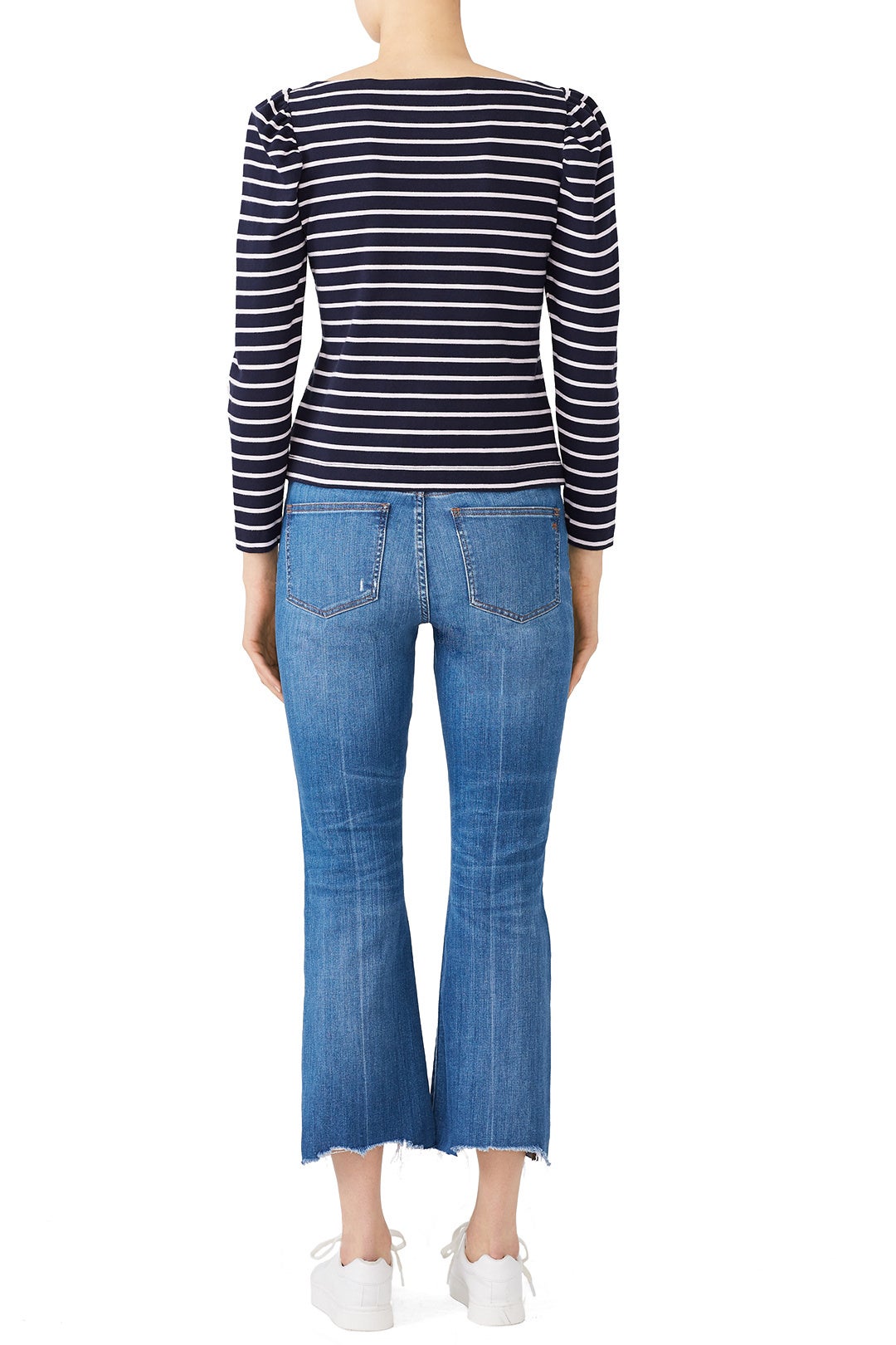 Striped Long Sleeve Tee by La Vie Rebecca Taylor 2