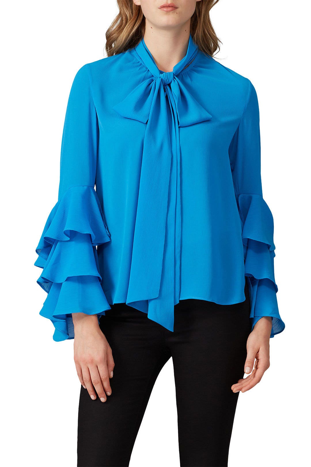 Blue Bell Sleeve Blouse by Prabal Gurung x RTR 1