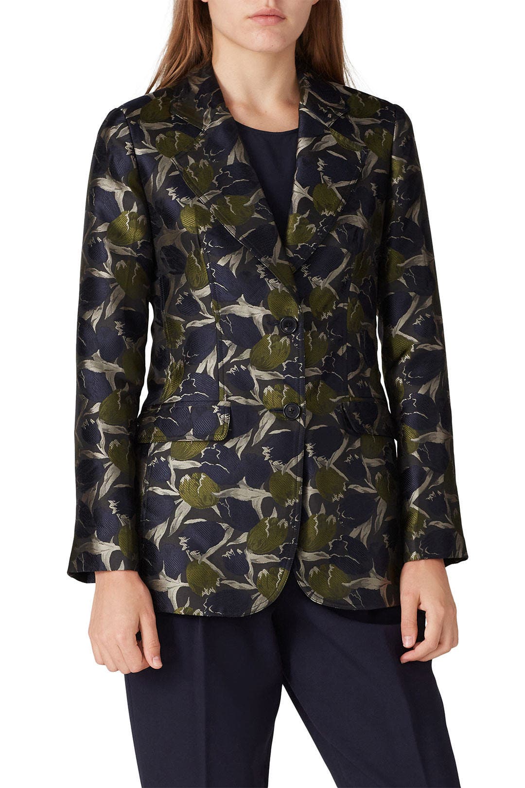 『　Lu　』 バードスーツ Tulip Print Suit Jacket by Derek Lam 10 Crosby x RTR | Rent the Runway