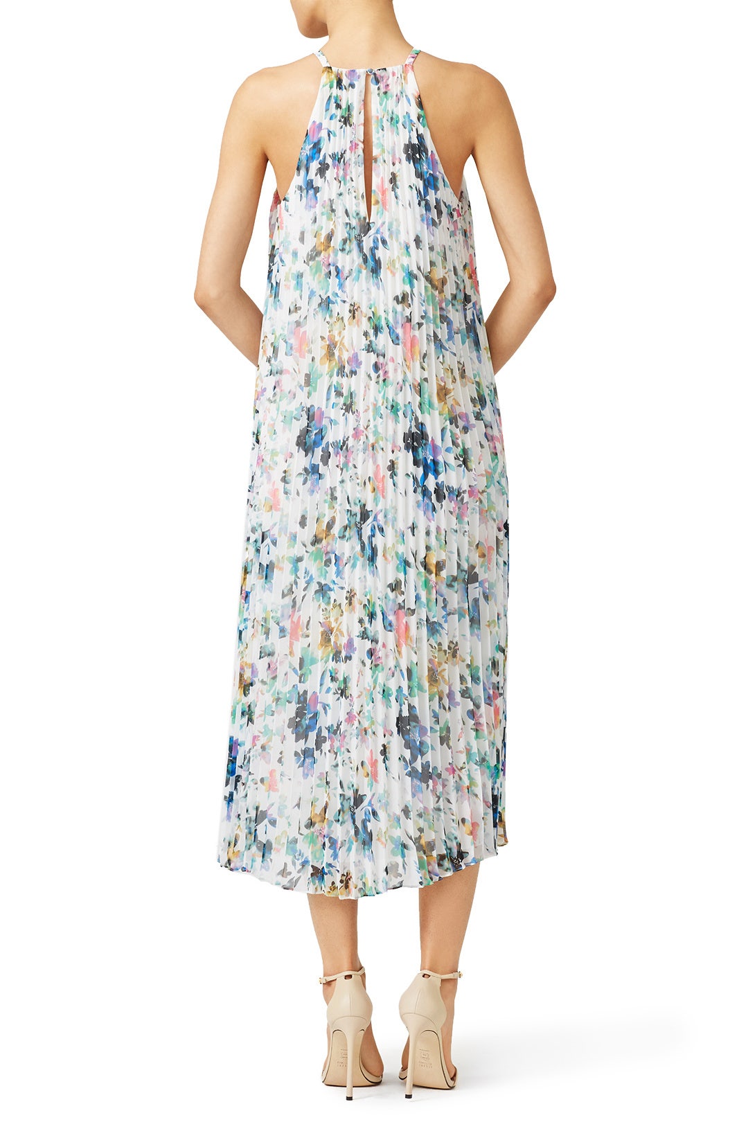 Floral Chester Pleated Maxi by LIKELY 2