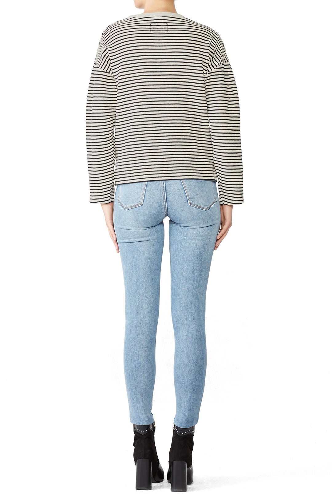 Striped Sweatshirt by sita murt 2