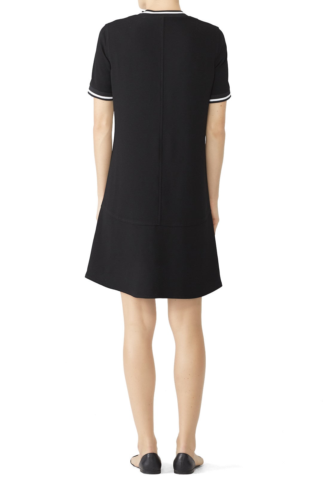 Black Varsity Trim Shift by Slate & Willow 2