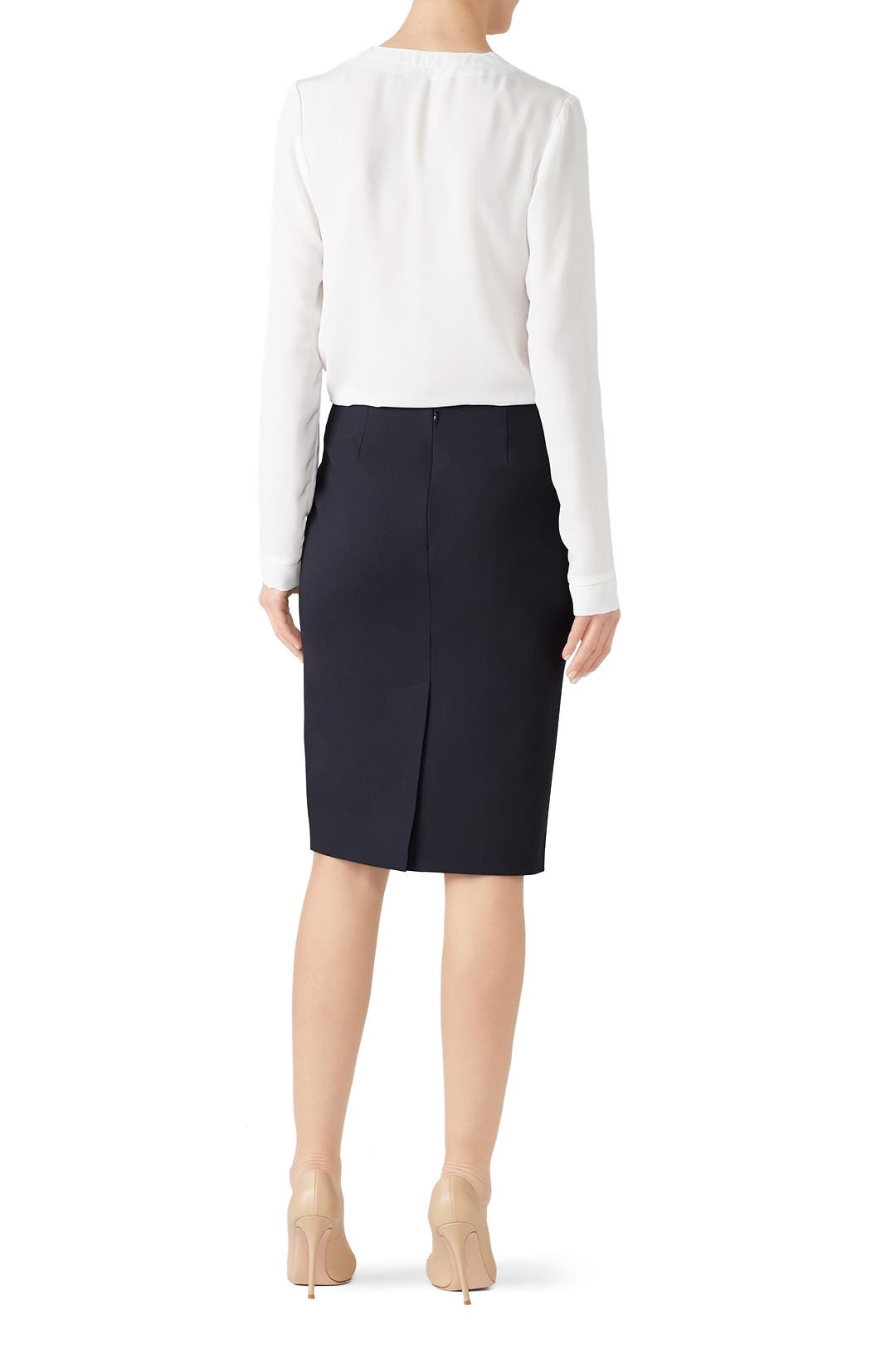スカート Theory pencil skirt stretch tweed Good Wool Slim Pencil Skirt | Theory