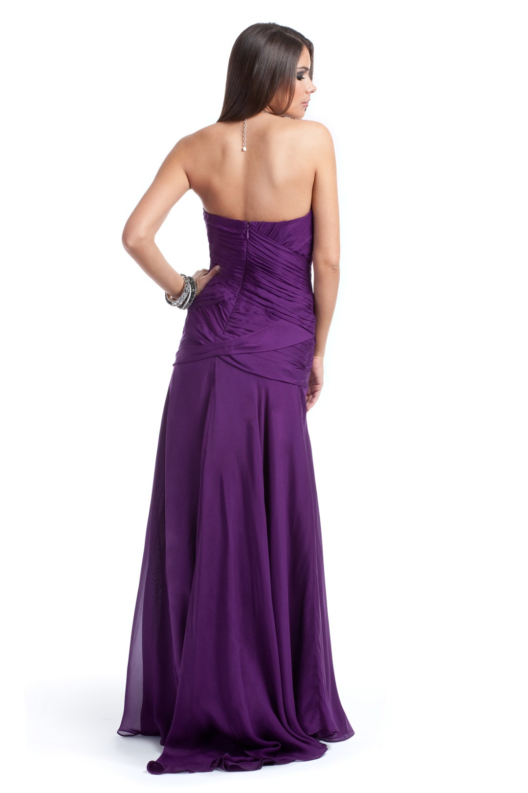 Astonishing Amethyst Gown by Nicole Miller 1