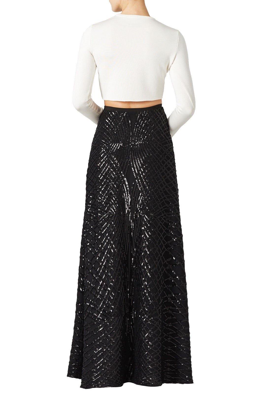 Black Cecilia Maxi Skirt by Slate & Willow 2
