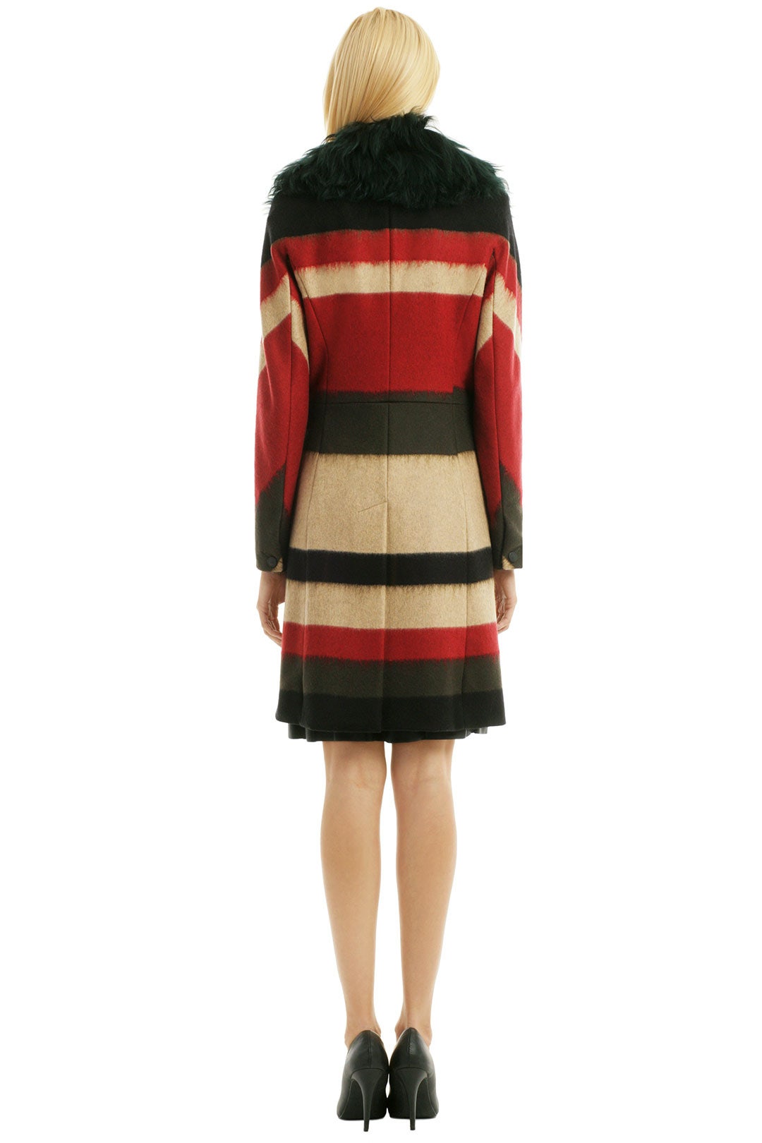 Taj Stripe Wool Windsor Coat by rag & bone 1