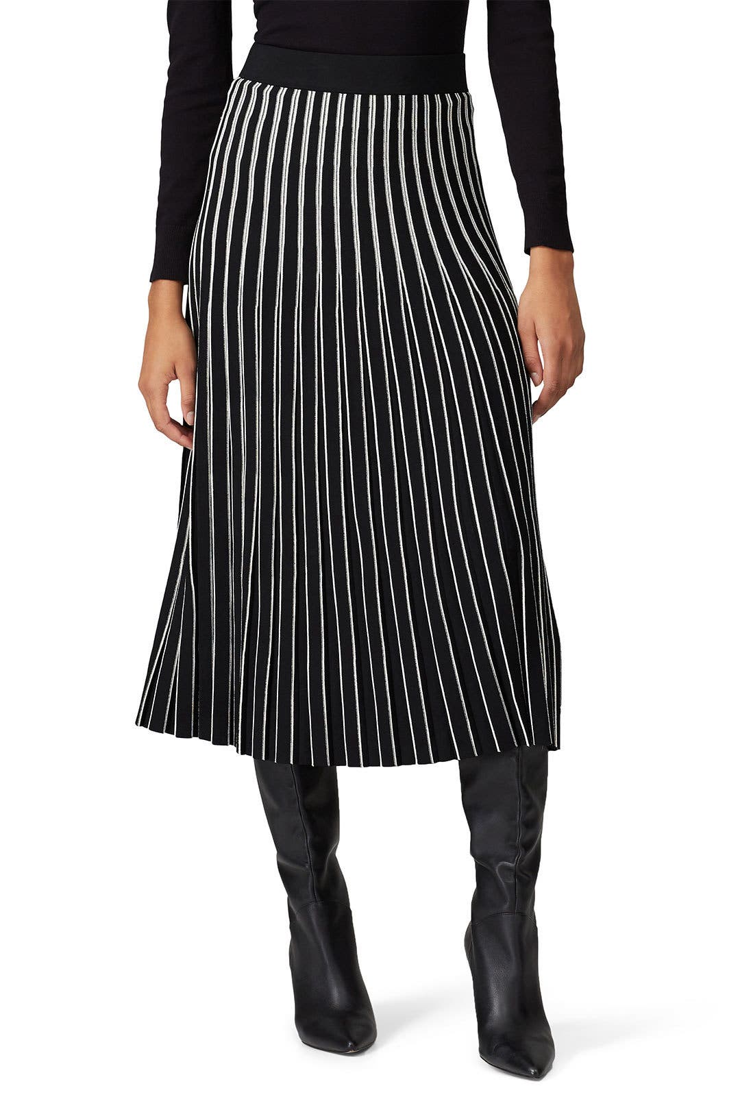 Striped Sweater Skirt by Tory Burch | Rent the Runway