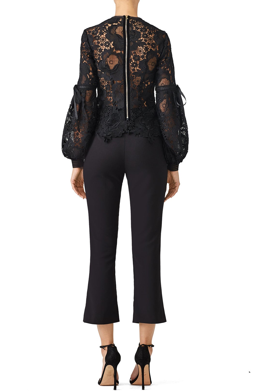 Black Elva Lace Top by UnitedWood 2