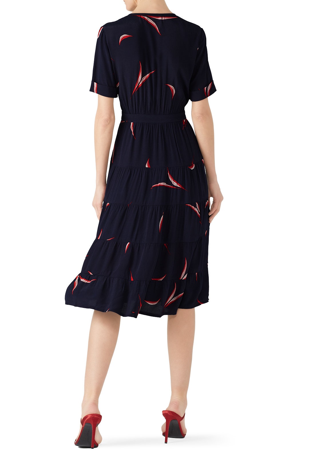 Printed Marine Dress by ba&sh 1