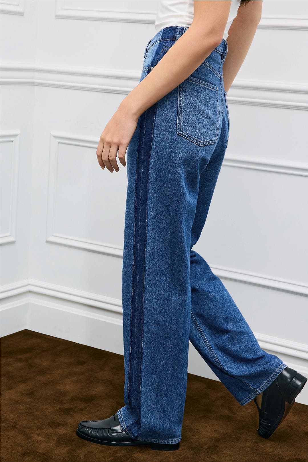 Karmine Refined High Rise Wide Leg Jeans by DL1961 | Rent the Runway