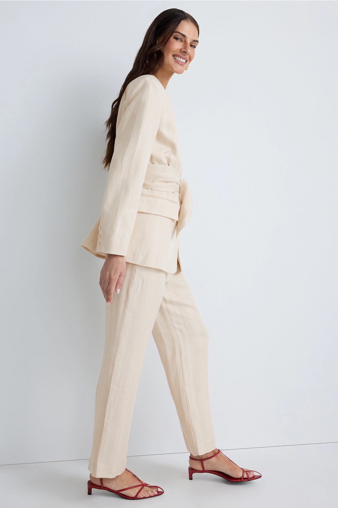Vassila Belted Blazer by Claudie Pierlot 1