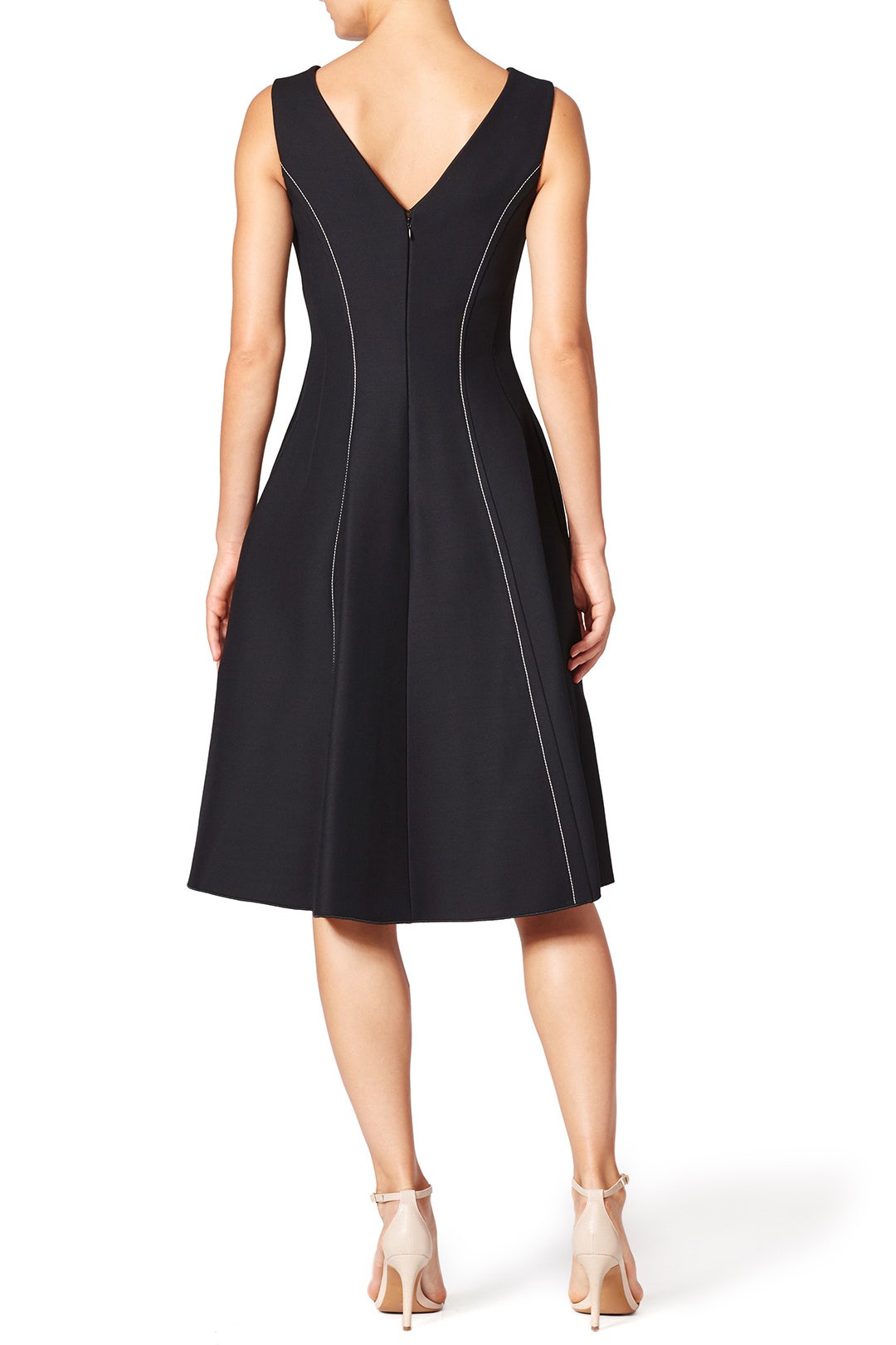 Contrast Seams Dress by DEREK LAM 1