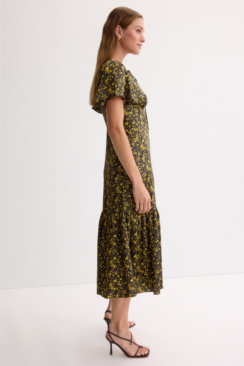 Floral Midi Dress by MICHAEL KORS - Photo 1