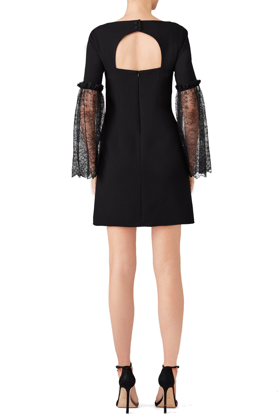 Black Lace Aline Dress by Slate & Willow 1
