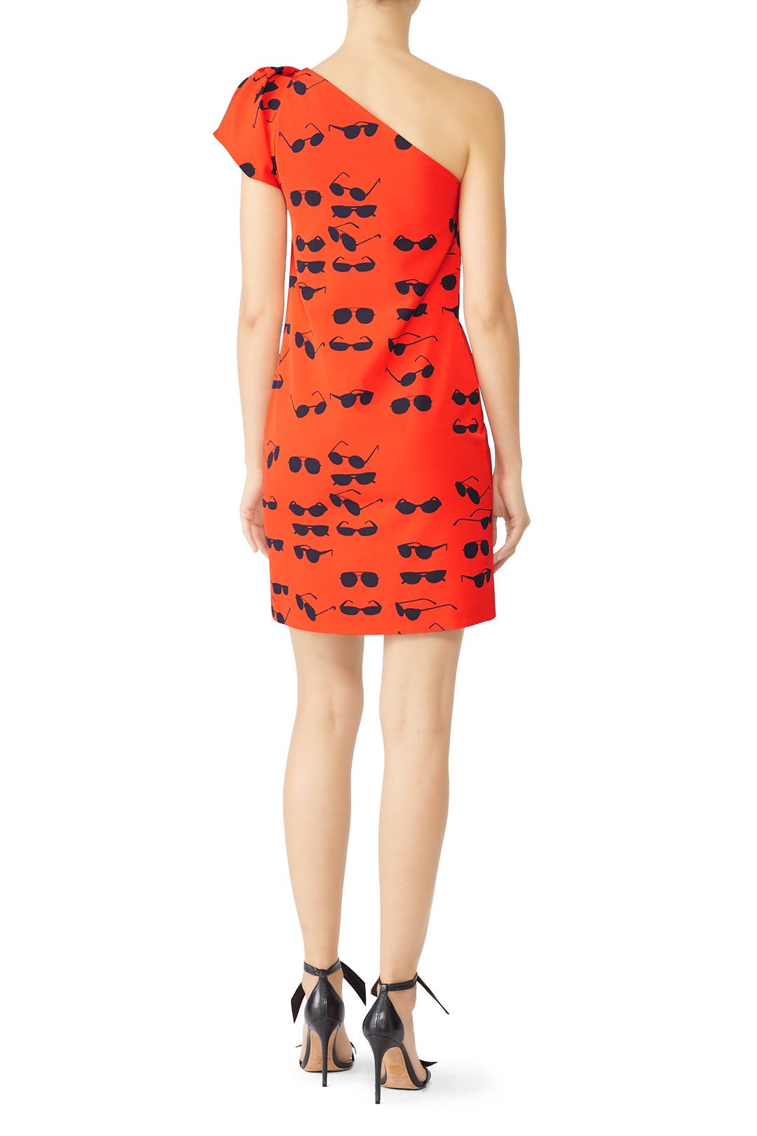 ギャザー★スラブ織★ワンピース★ VICTORIA BECKHAM One Shoulder Sunglasses Dress by Victoria Victoria Beckham