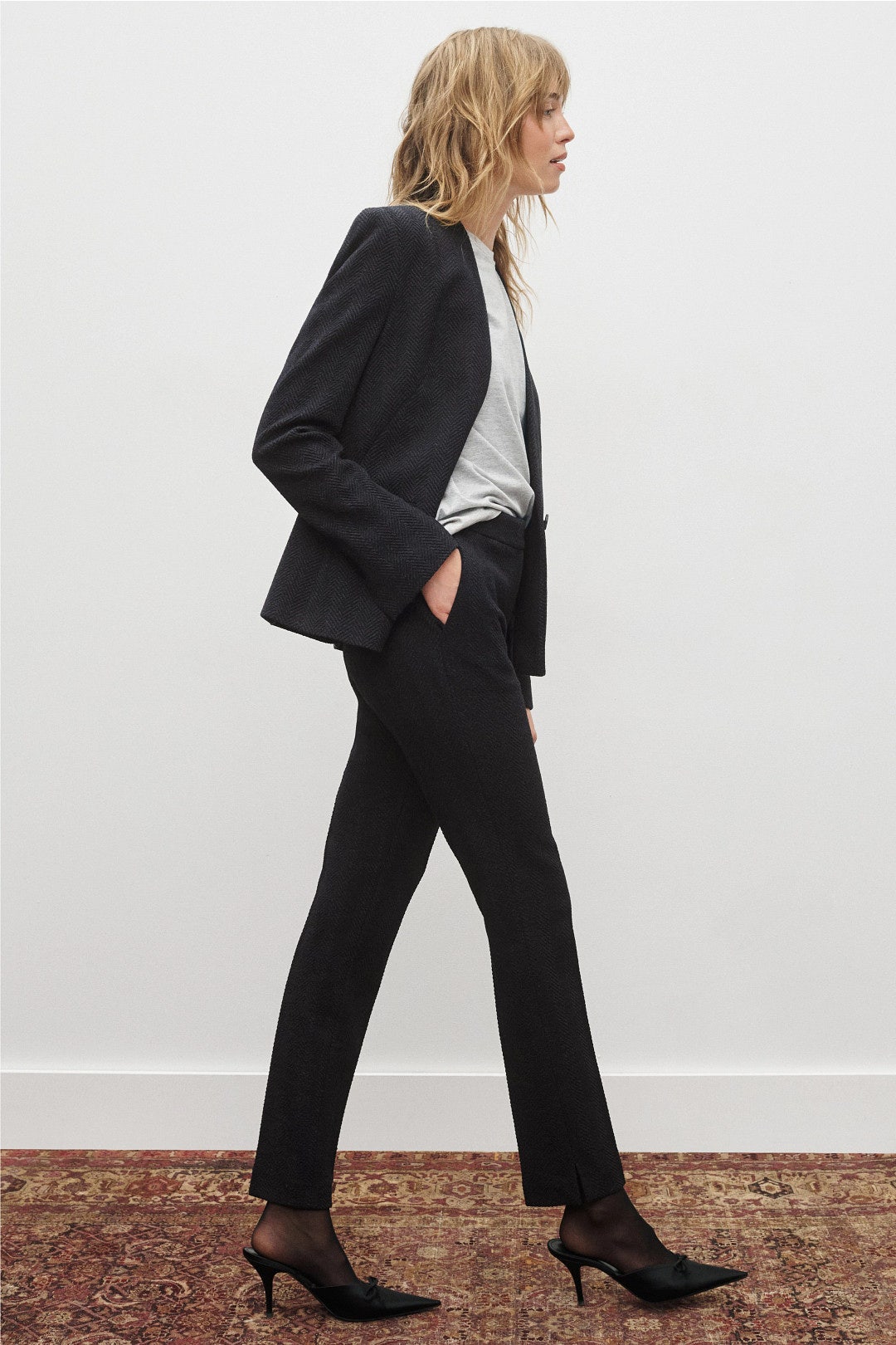 Houndstooth Slim Trouser by BOSS 1