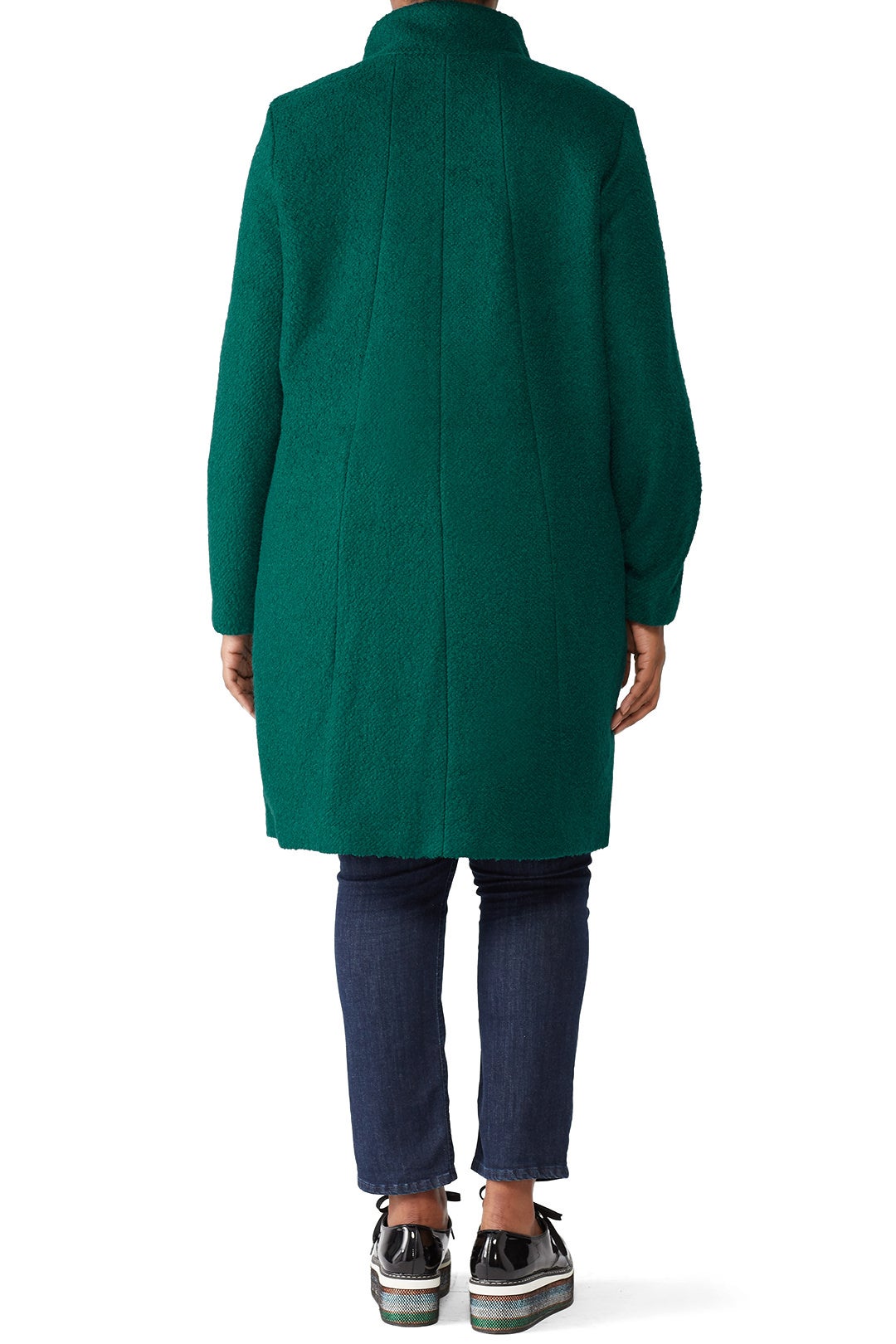 Drilla Boucle Coat by JUNAROSE 1