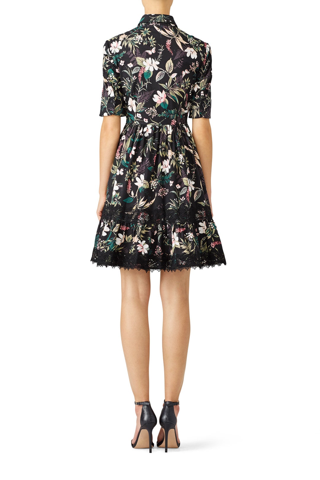Black Botanical Dress by kate spade new york 1
