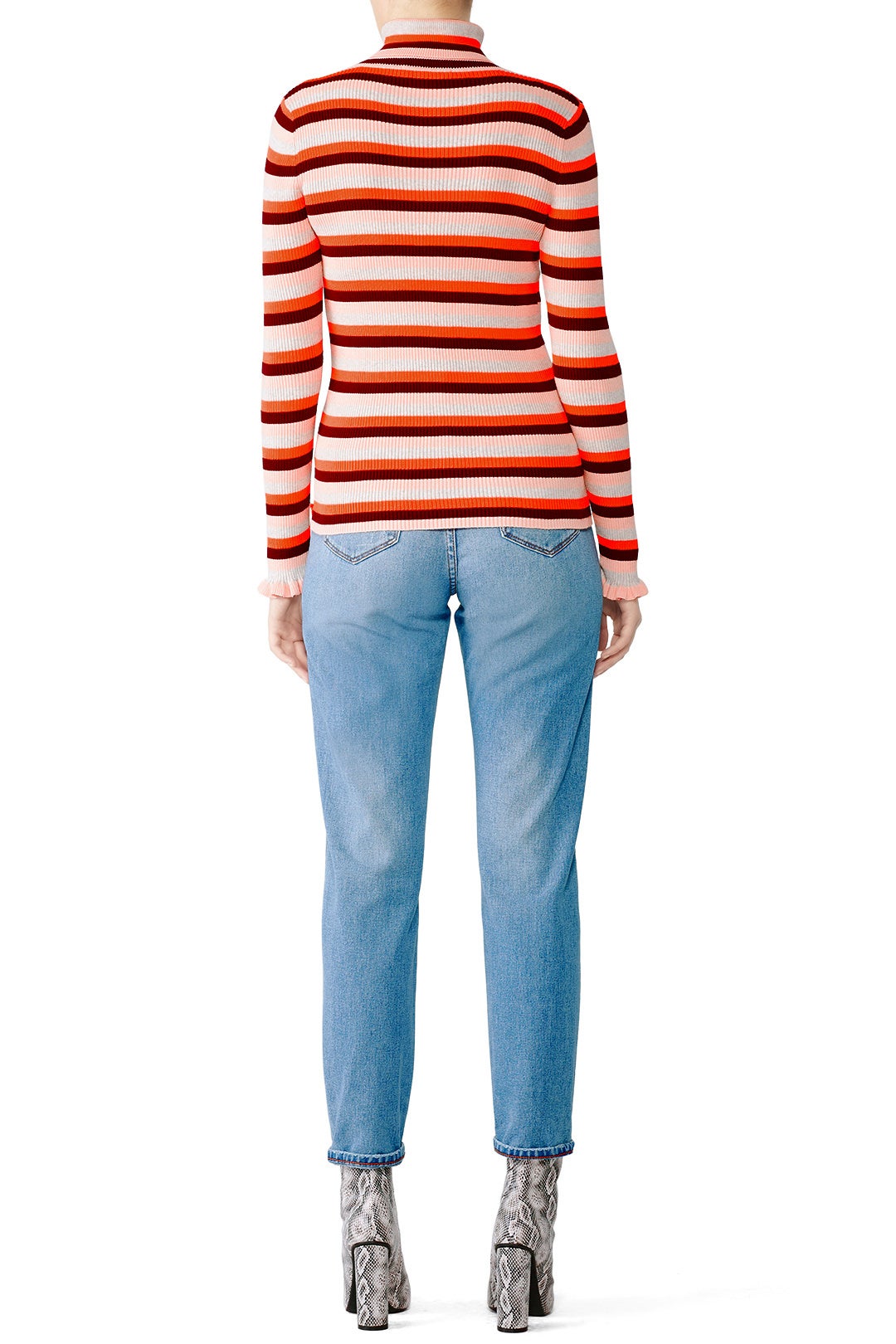 Striped Knit Turtleneck by Scotch & Soda 2