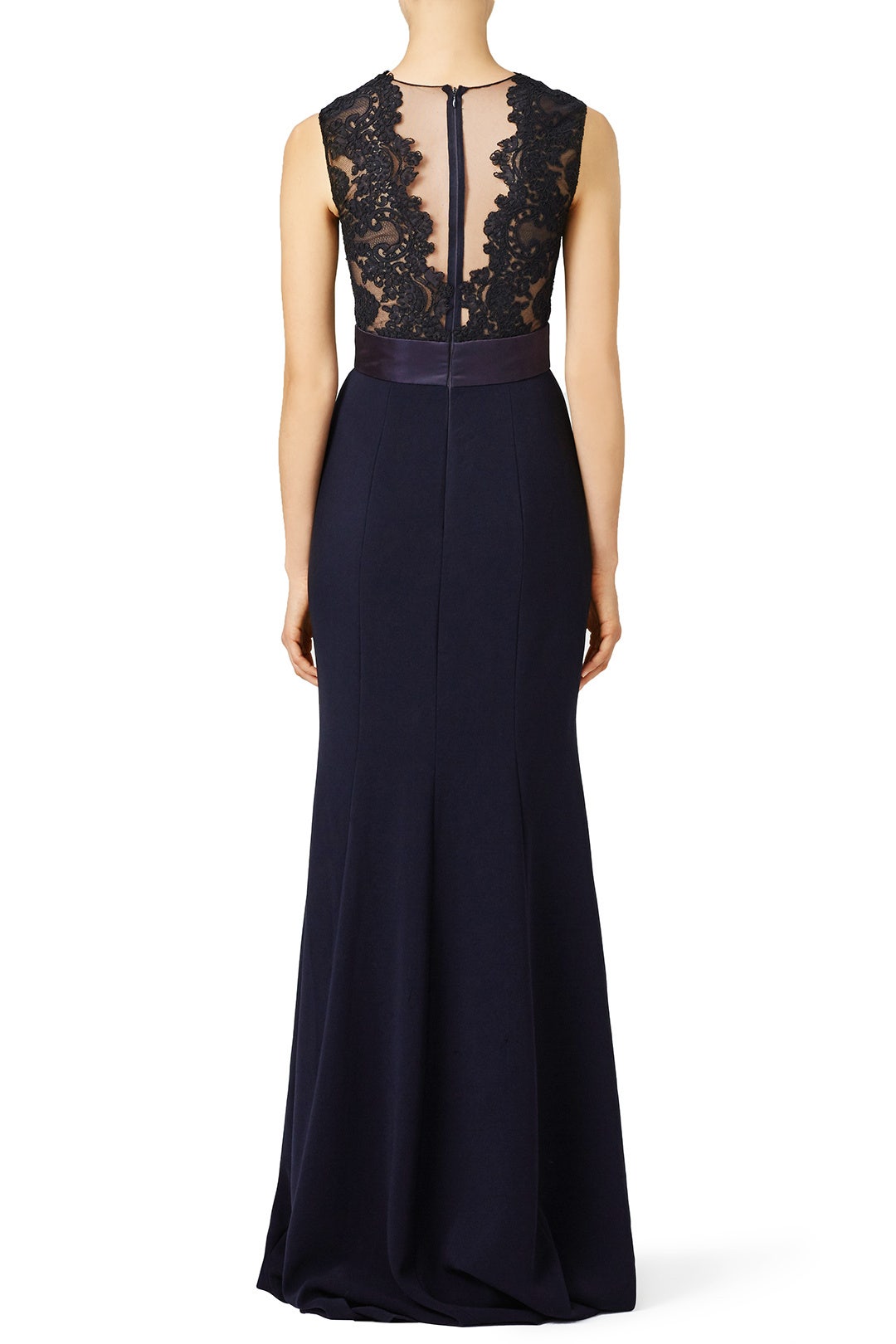 Deep Midnight Gown by Theia 1