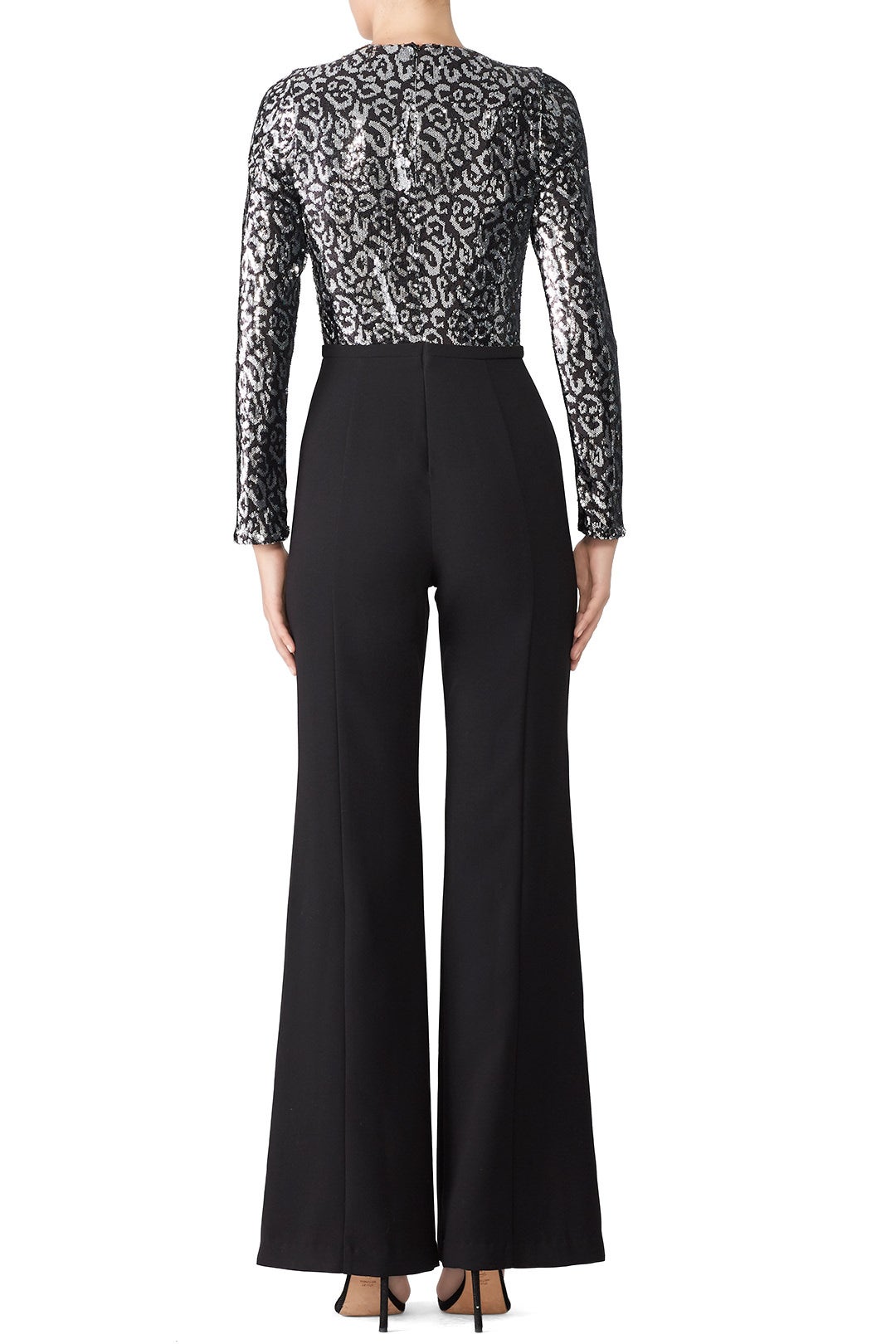 Lazaro Sequin Jumpsuit by Black Halo 1