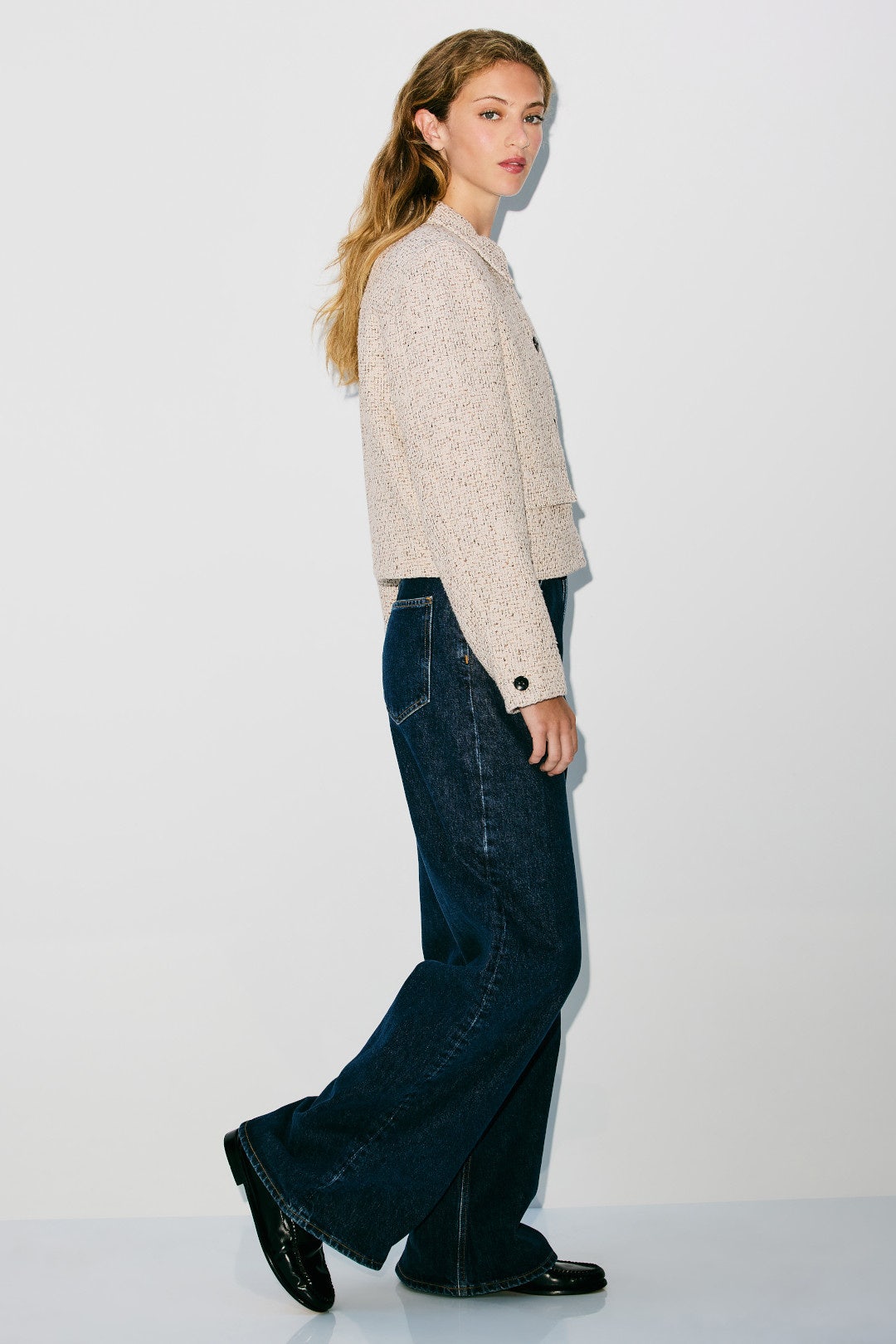 Tweed Shirt Collar Jacket by Madewell 1