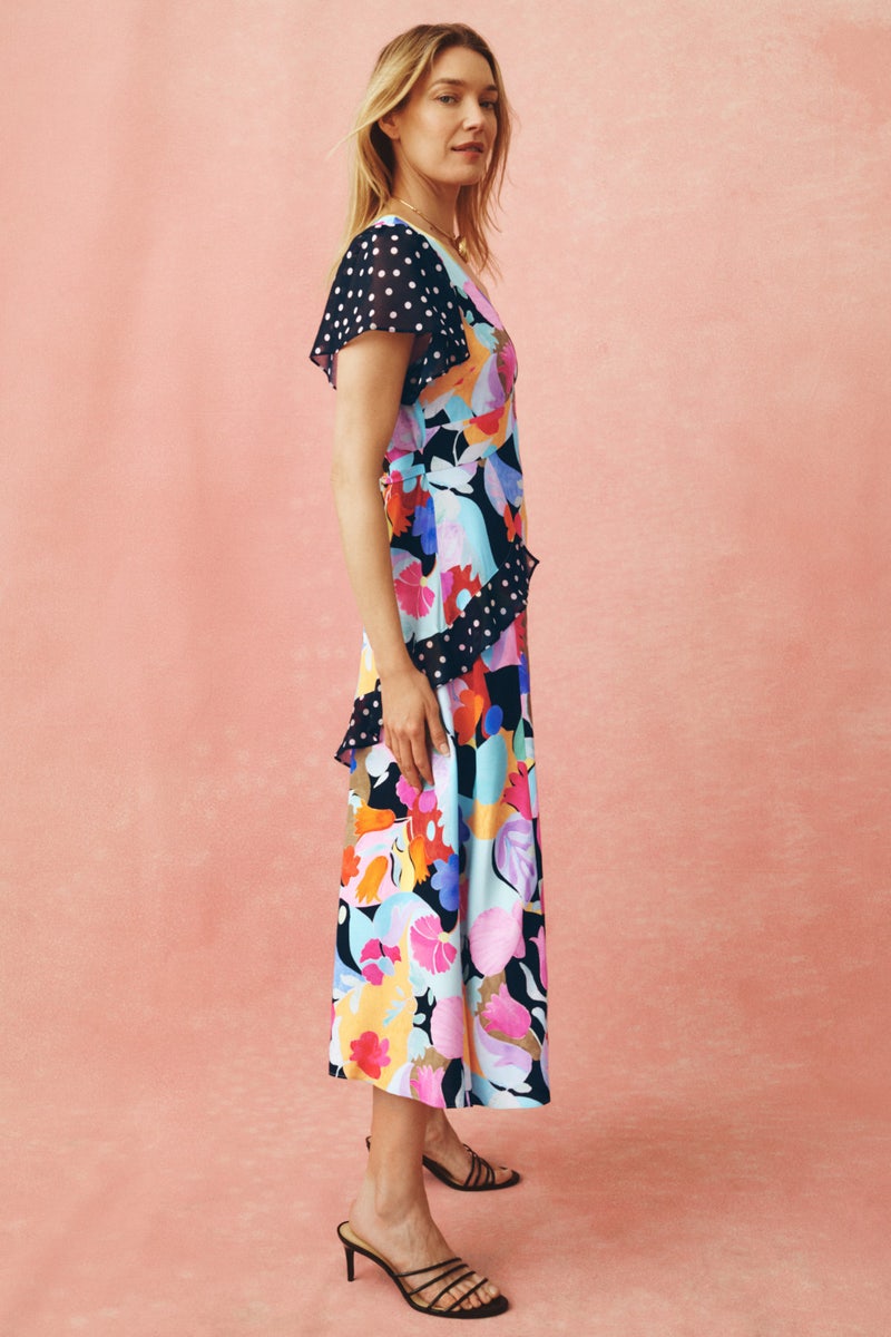Eve Midi Dress by Rixo x RTR - Photo 1
