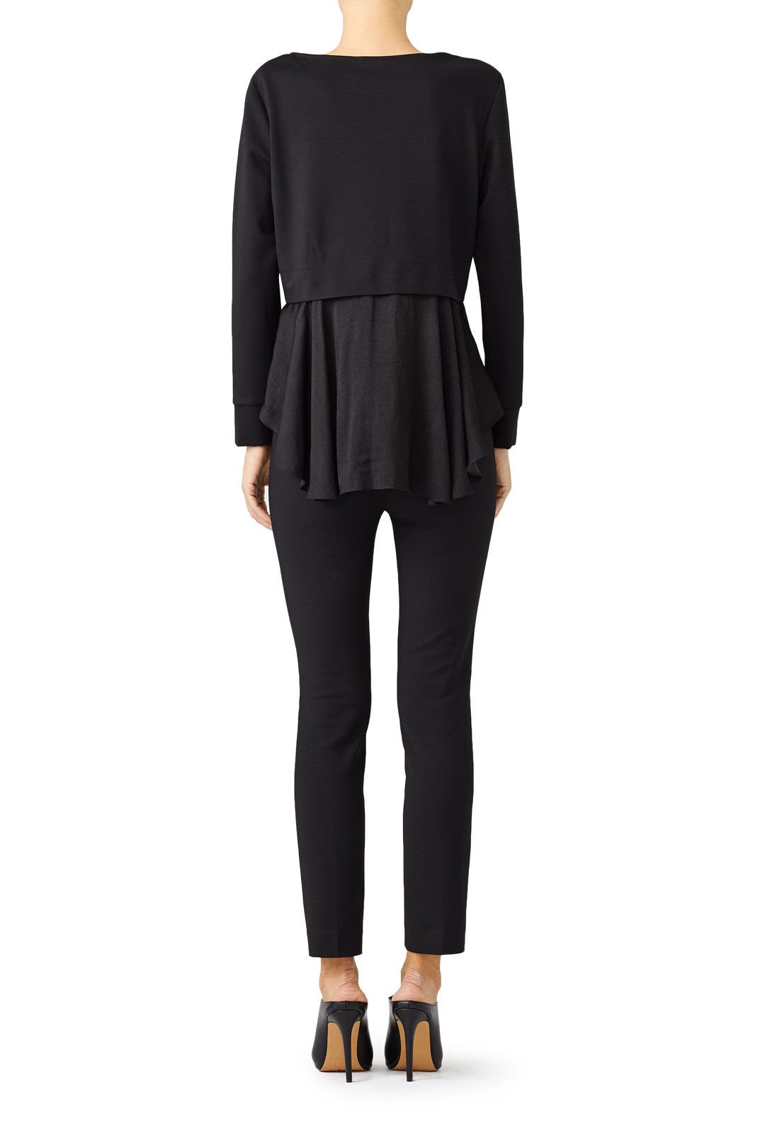 Black Layered Top by Slate & Willow 2