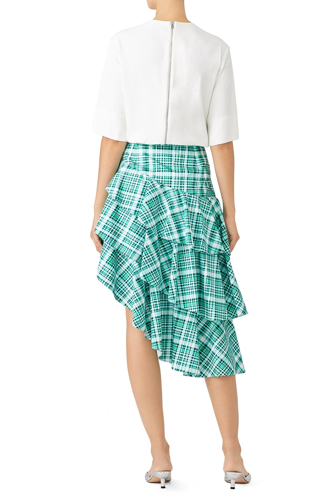 Plaid Pippie Skirt by AMUR 2
