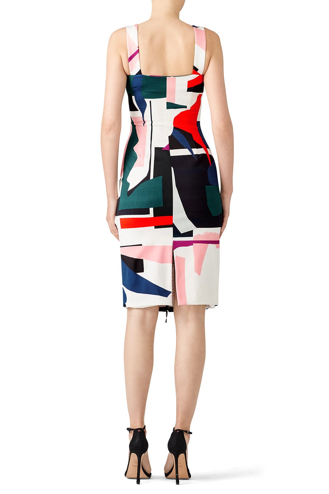 Abstract Dual Zipper Dress by Cushnie 1