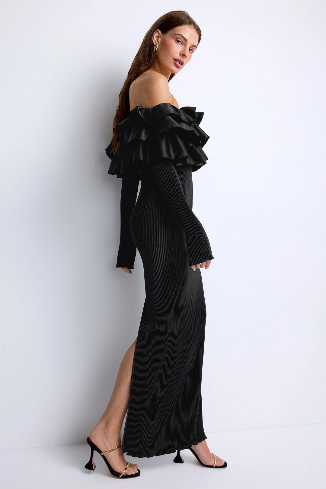Paris Sleeved Tube Gown by L'IDÉE 1