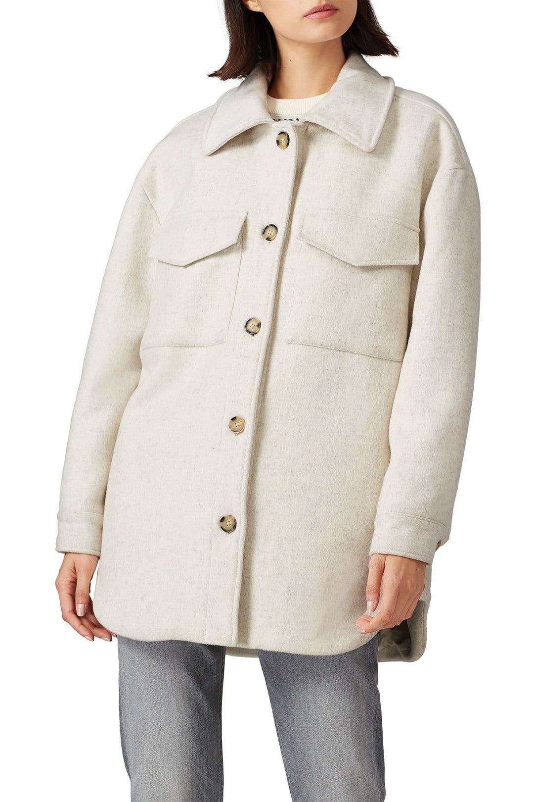 Drew Wool Jacket by Line + Dot | Rent the Runway