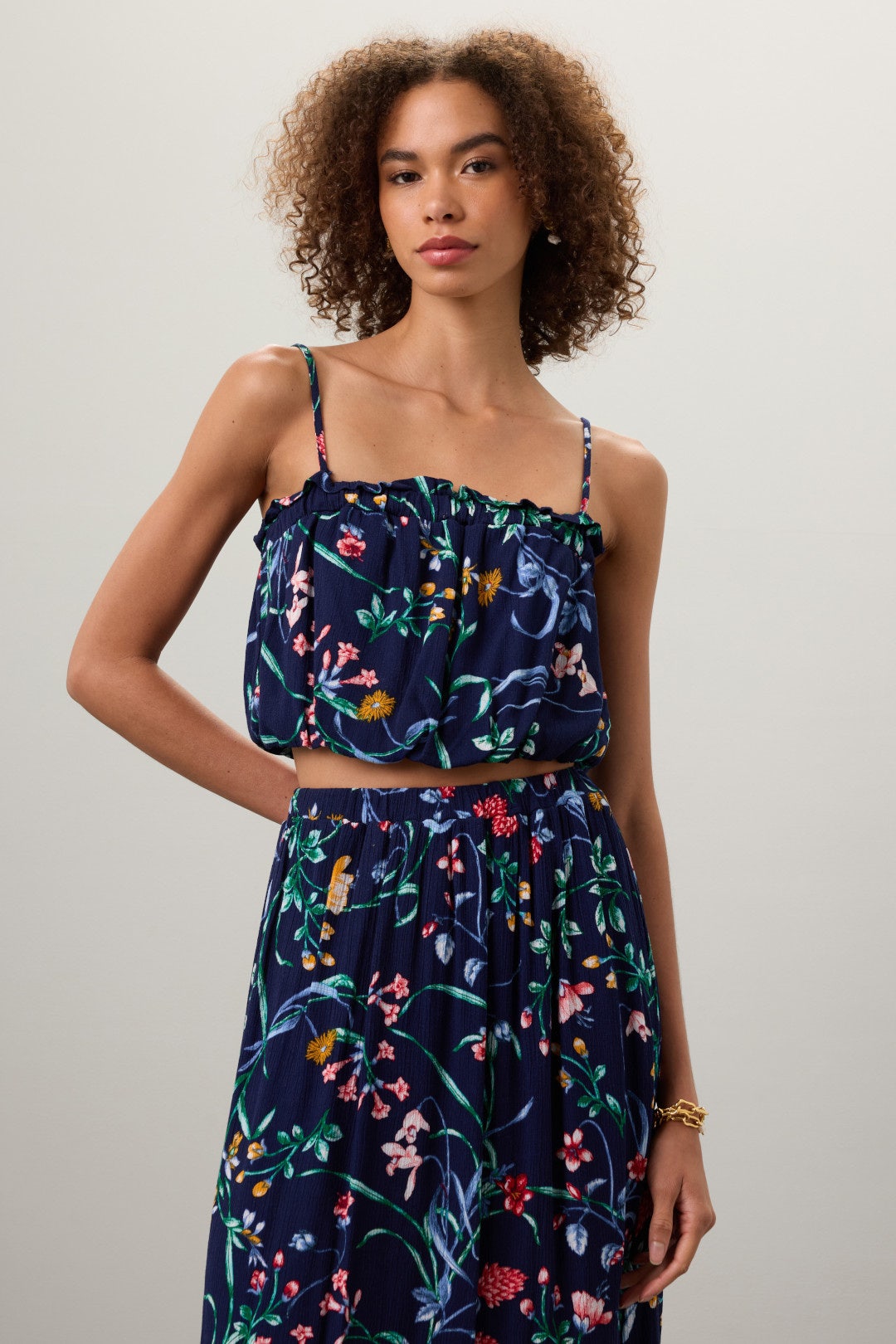 Green Mesh Overlay Dress by Slate & Willow 2