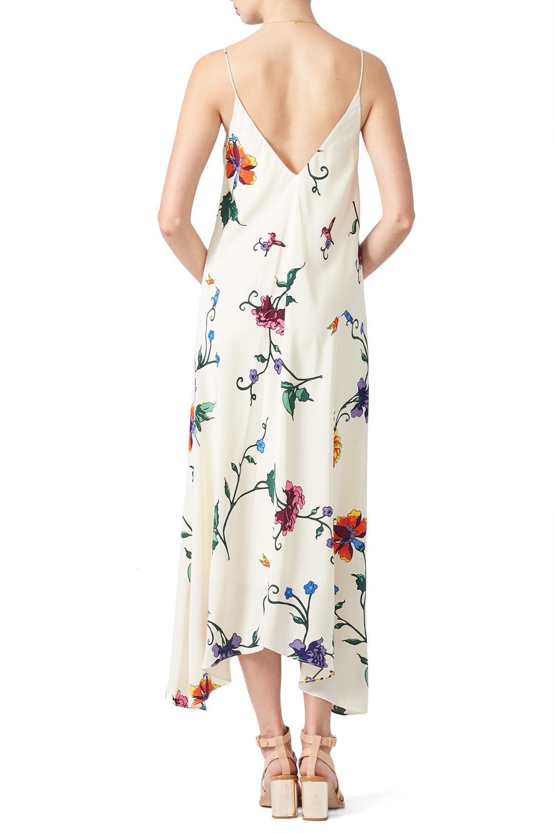 Bella Floral Handkerchief Maxi by Tibi 2