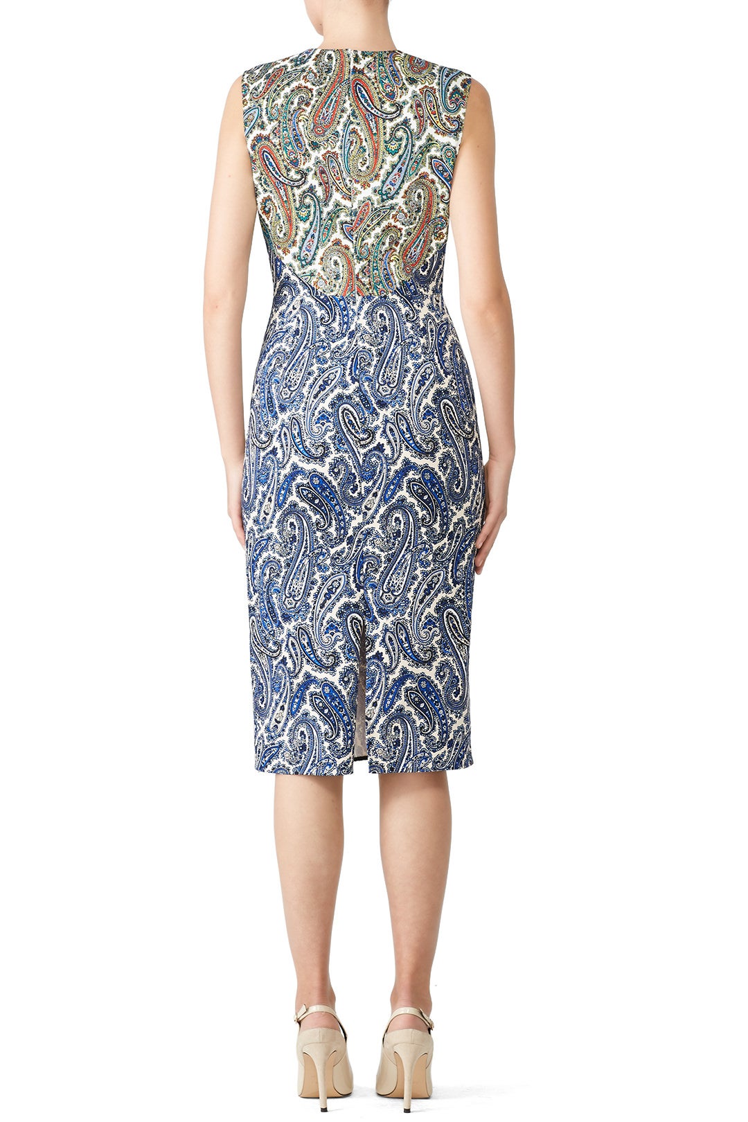 Paisley Sleeveless Sheath by Diane von Furstenberg 2