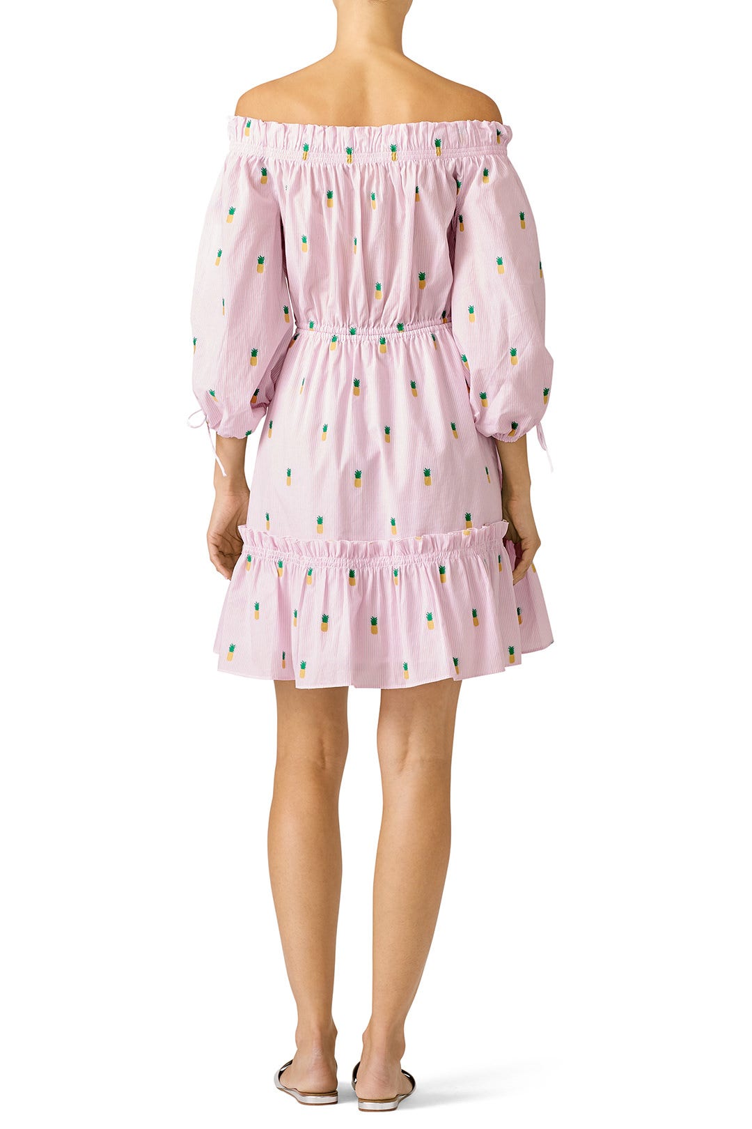 Pineapple Off Shoulder Dress by kate spade new york 1
