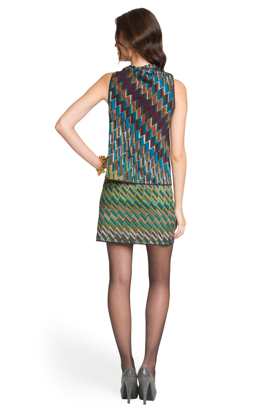 Zig Zag Tiered Dress by Missoni 1