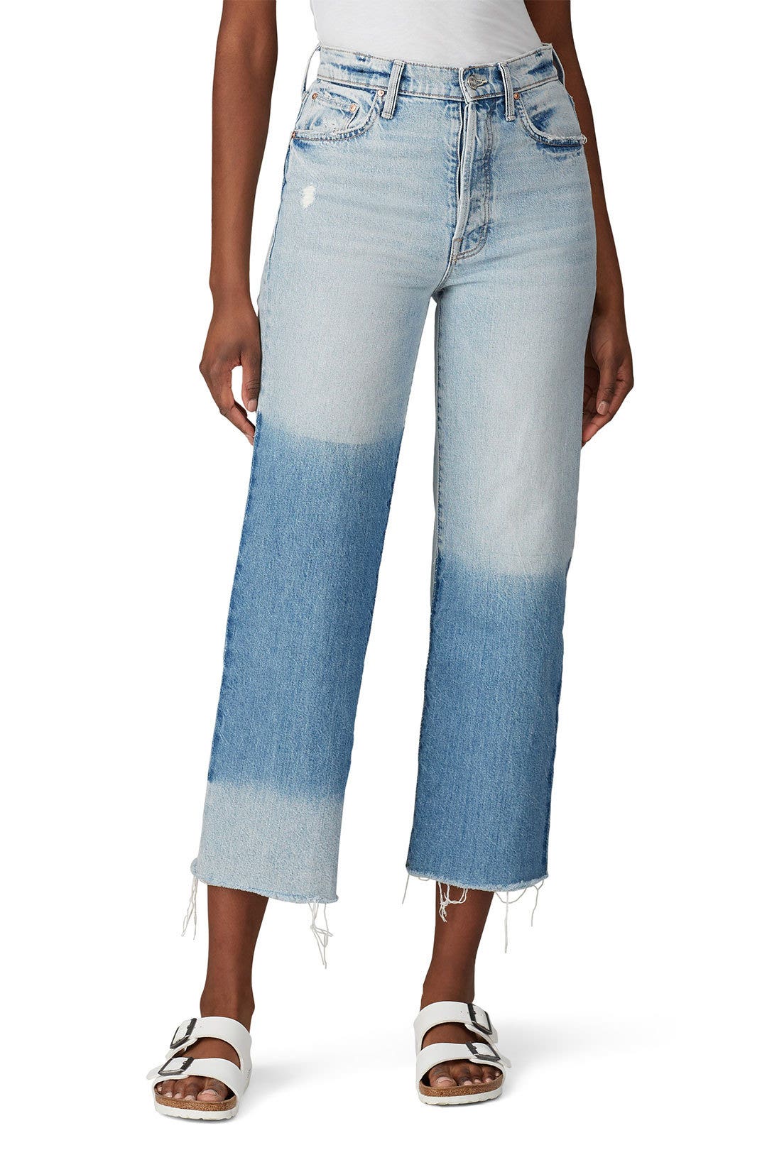 The Rampler Ankle Fray Jeans by MOTHER 1