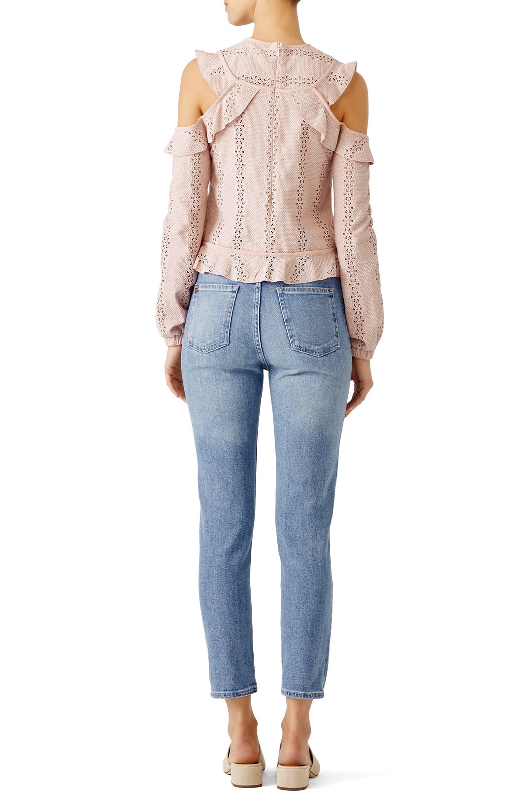 Pink Cold Shoulder Top by Nicholas 2