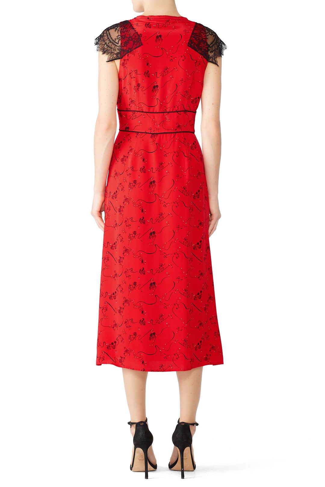 Zodiac Print Kara Dress by Tanya Taylor 1