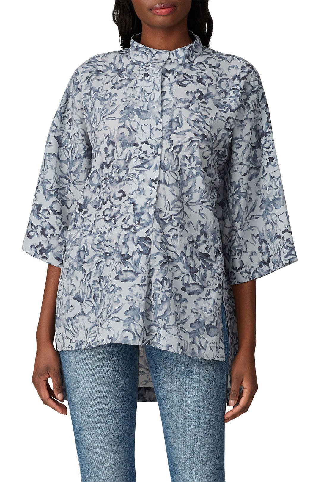 Printed Button Down Shirt by Victor Alfaro x RTR 2
