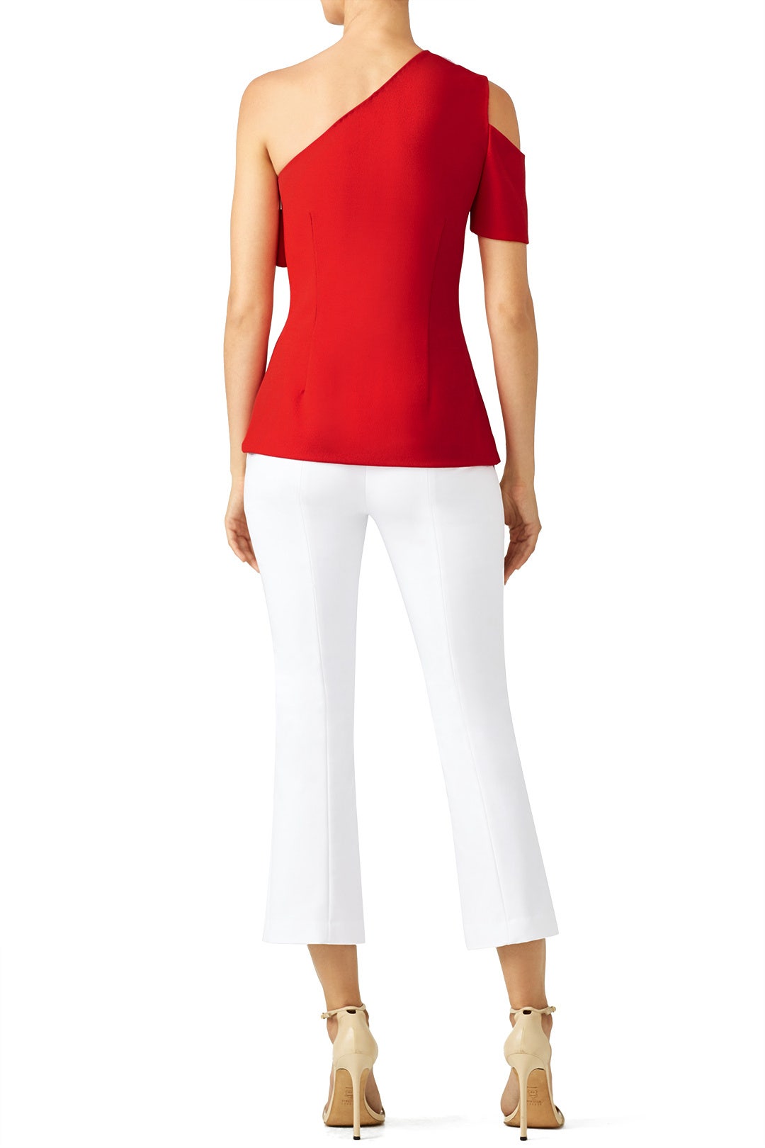 Red Ruffle Top by Jason Wu Collection 2