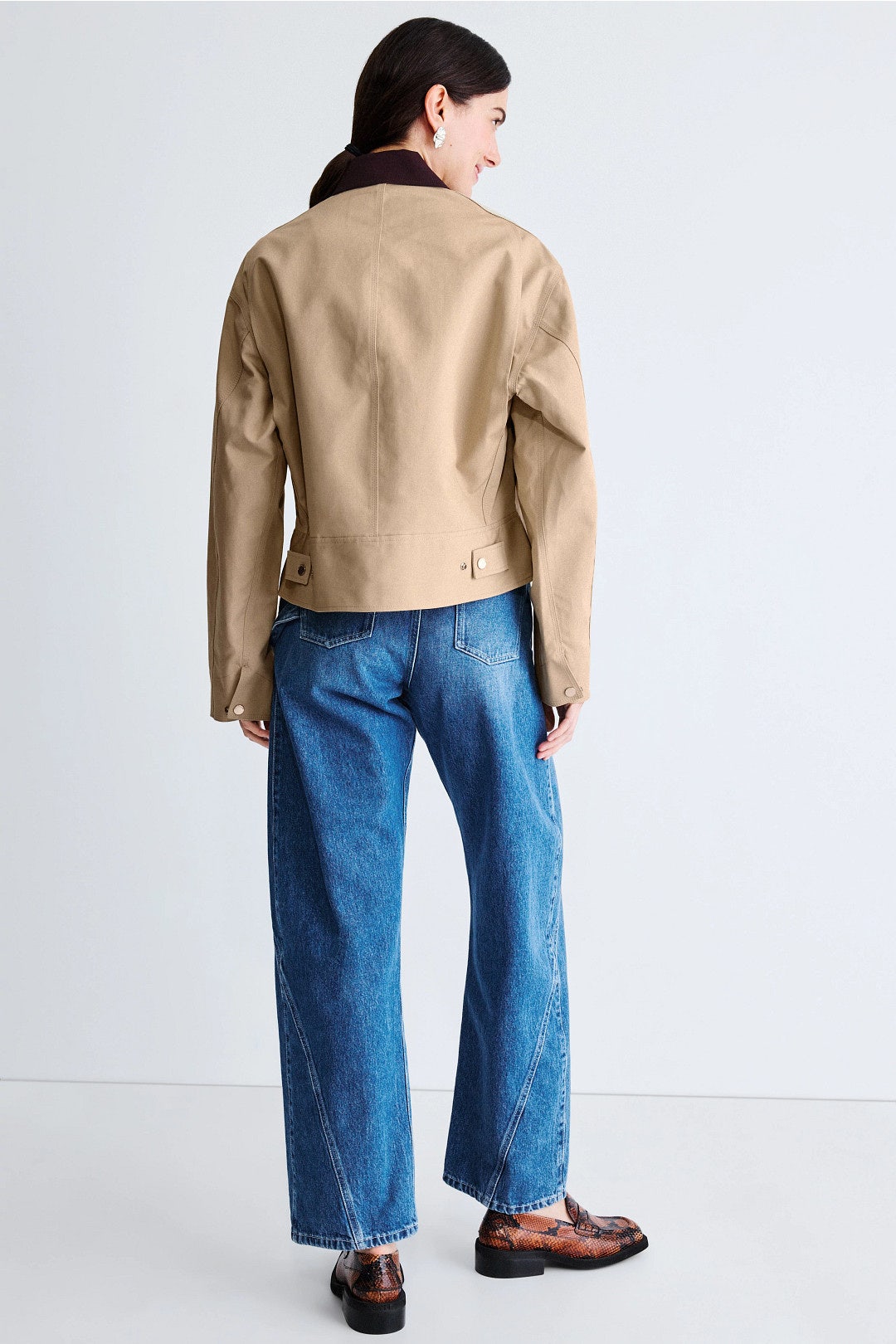 Curved Hem Workwear Jacket by JW Anderson 2