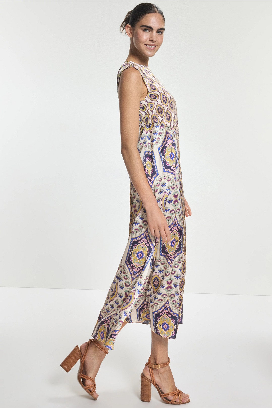 Talitha Sleeveless Midi Dress by MISA Los Angeles 1