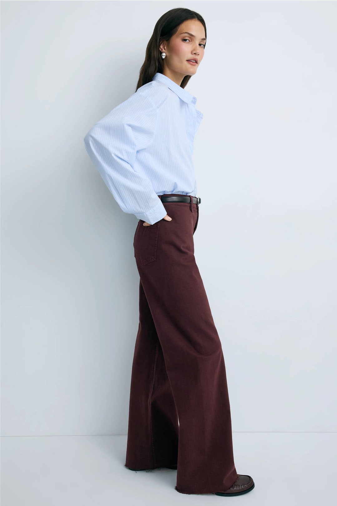 Penny High Rise Wide Leg Jeans