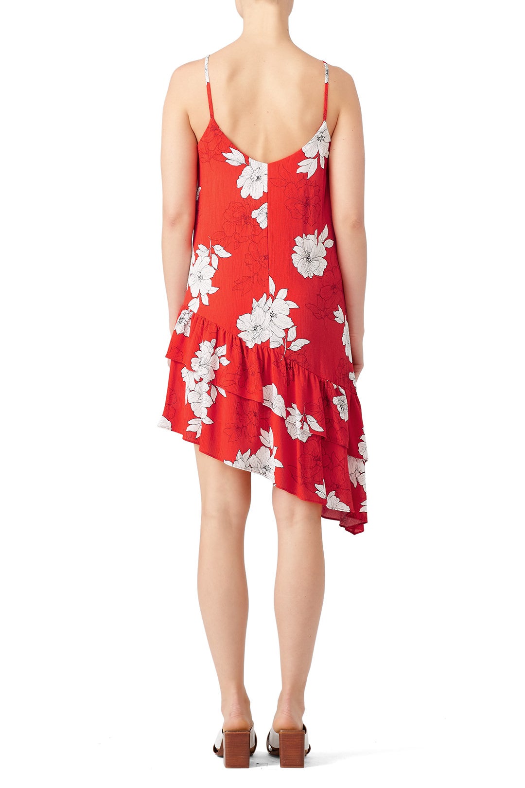 Red Floral Lita Dress by Slate & Willow 2
